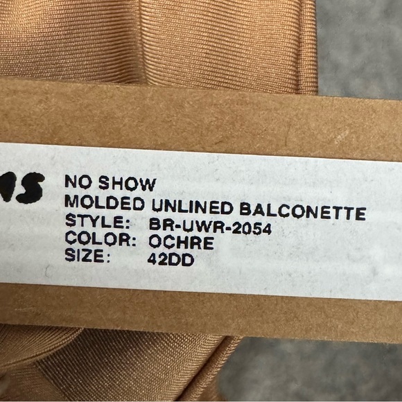 SKIMS UNLINED BALCONETTE BRA Ochre Size 42DD - Picture 7 of 8